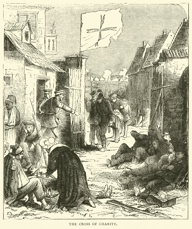 Kärlekens kors, september 1870 av English School