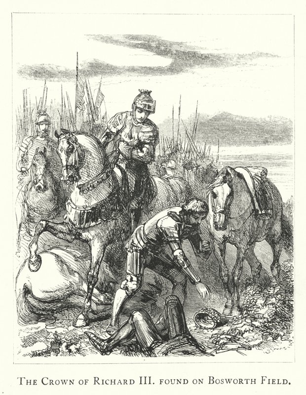 Kronan av Richard III hittades på Bosworth Field av English School