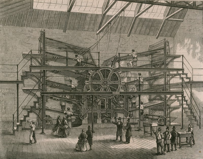 The Daily Telegraph Ten-Feeder Printing Machine av English School