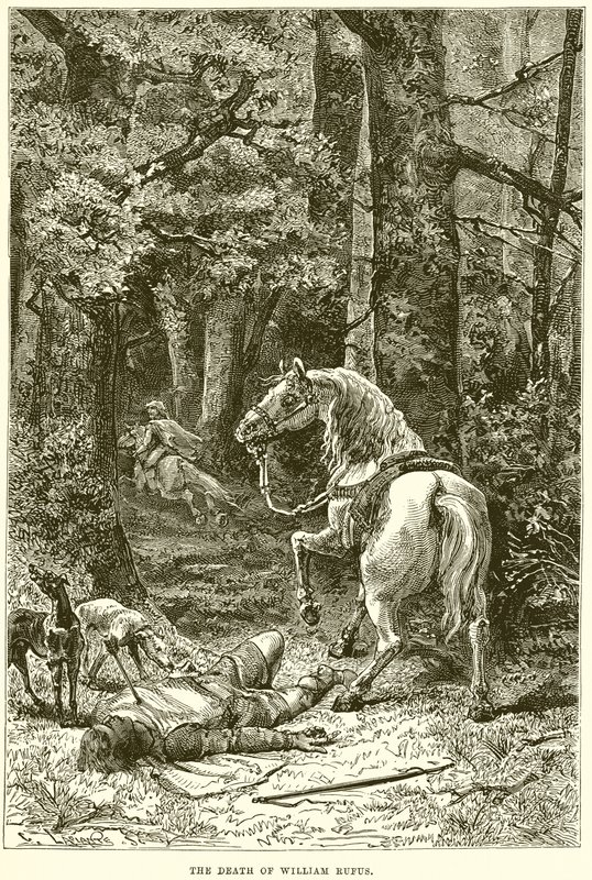 William Rufus död av English School