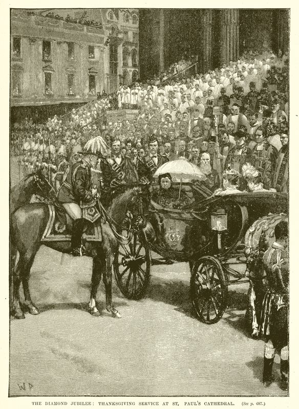 The Diamond Jubilee: Tacksägelsegudstjänst i St. Pauls Cathedral av English School