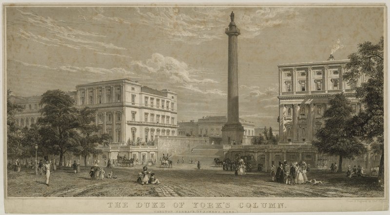 Hertigen av Yorks kolumn, Carlton Terrace, St James