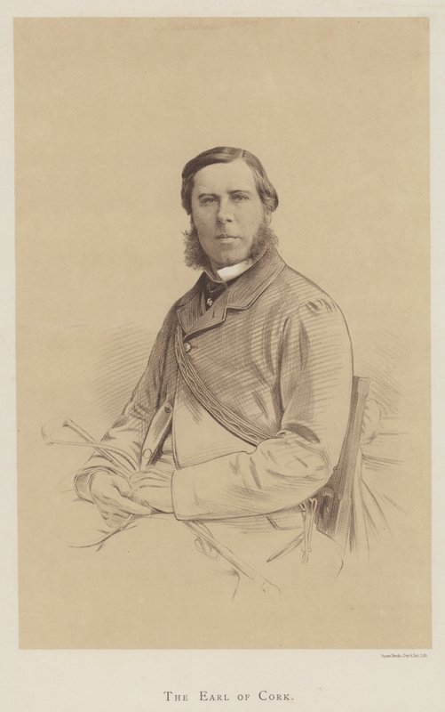The Earl of Cork (litho) av English School