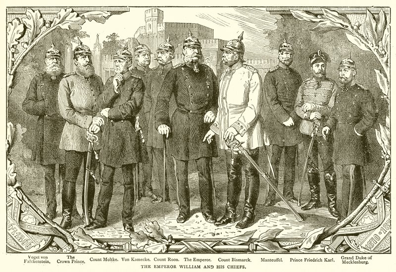 Kejsar William och hans hövdingar av English School