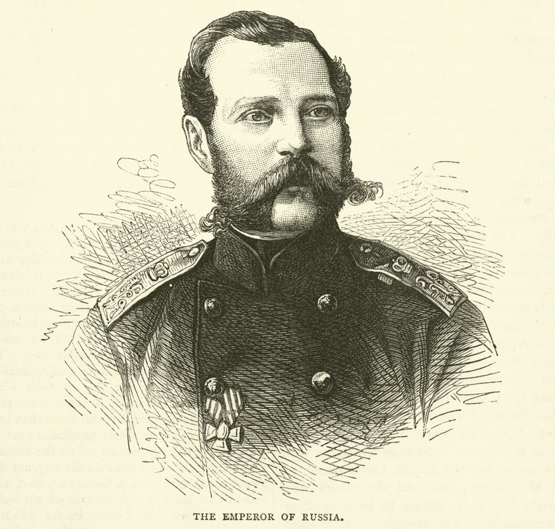 Kejsaren av Ryssland, november 1870 av English School