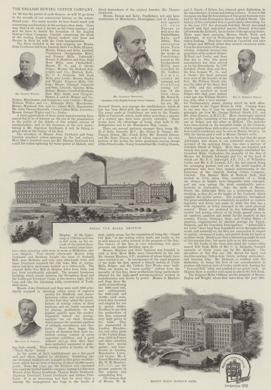 The English Sewing Cotton Company (gravyr) av English School