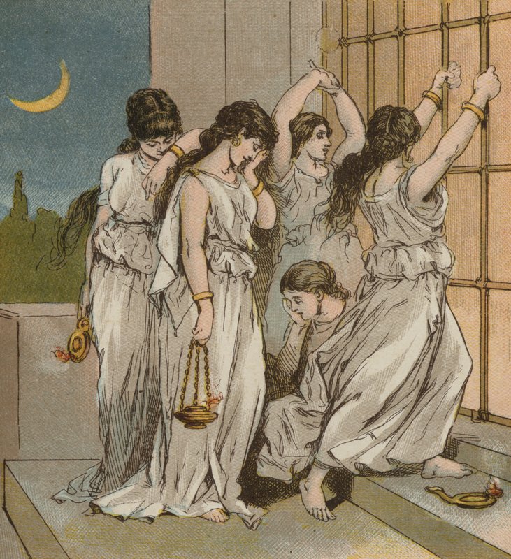 The Foolish Virgins av English School
