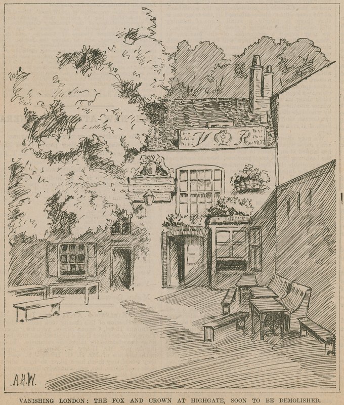 The Fox and Crown, Highgate, London av English School