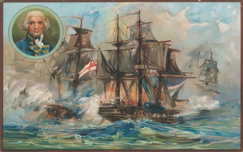 Den härliga 1 juni 1794 av English School