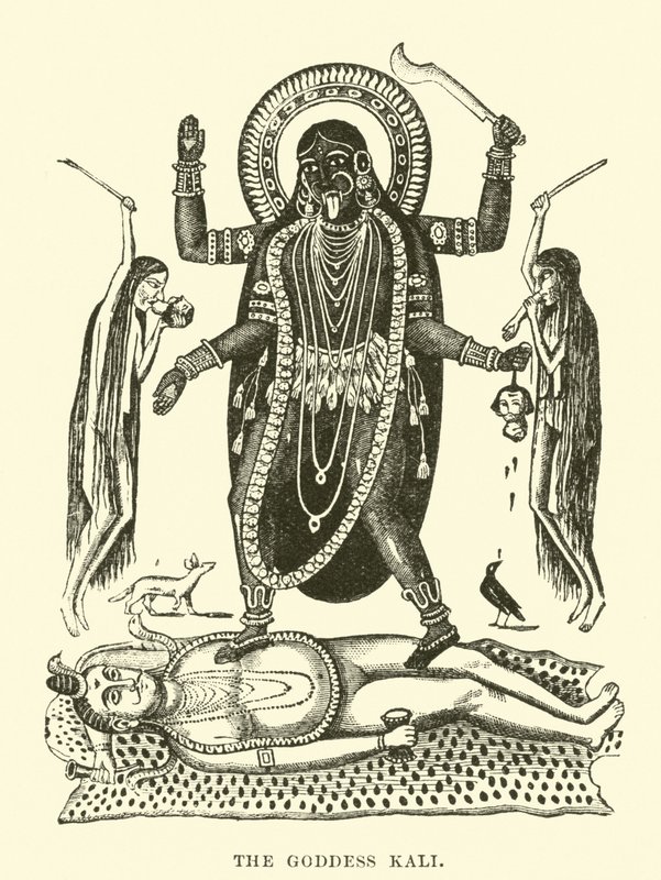 Gudinnan Kali av English School
