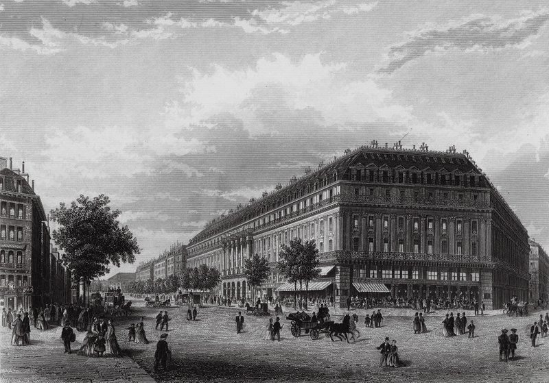 Grand Hotel, Boulevard des Capucines, Paris (gravyr) av English School