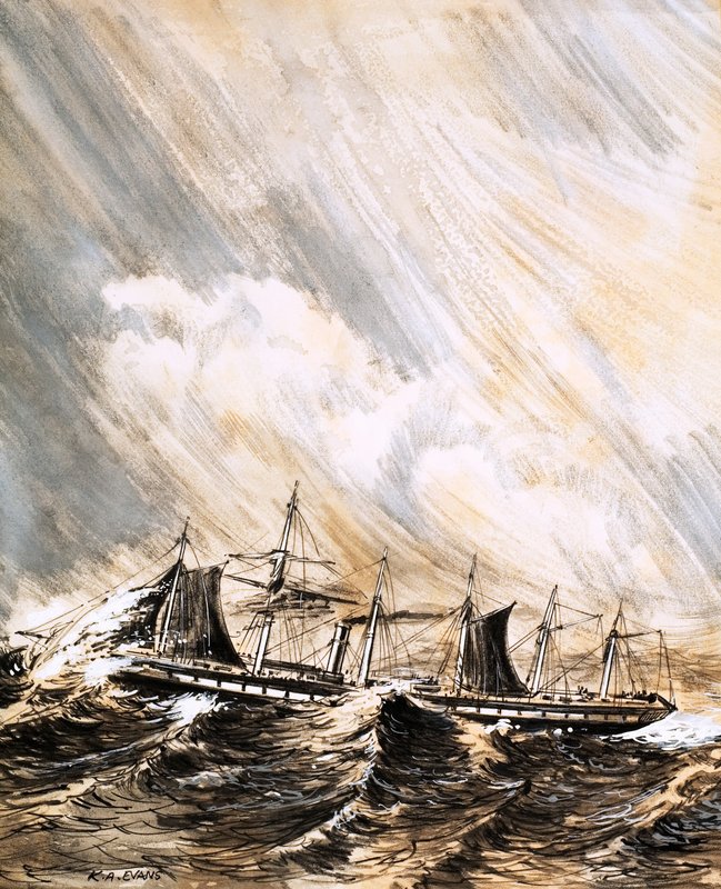 Storbritannien, designad av Isambard Kingdom Brunel av English School