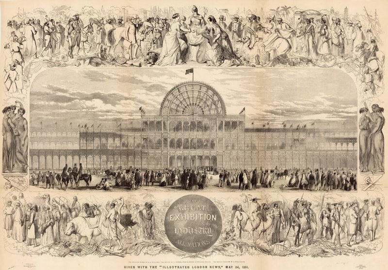 Den stora utställningen, 1851 av English School