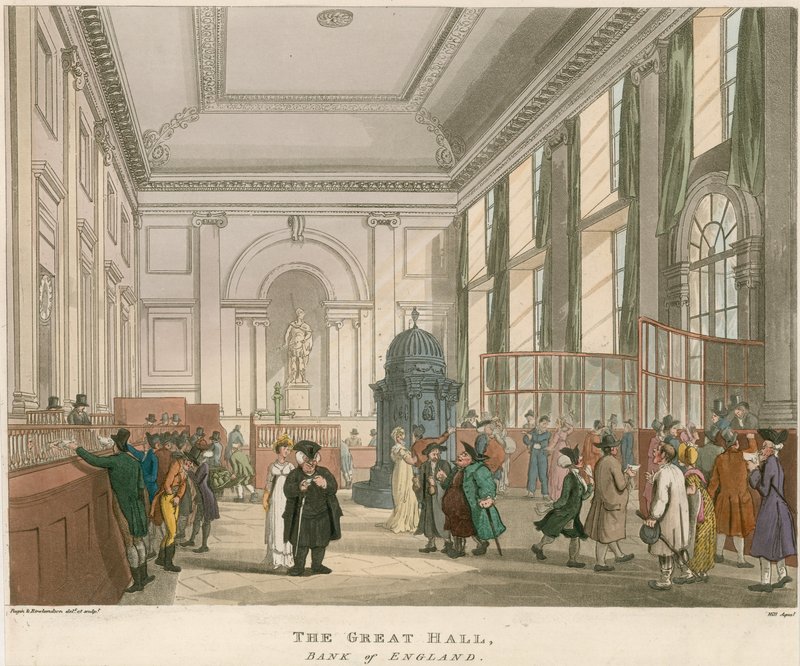 The Great Hall, Bank of England av English School
