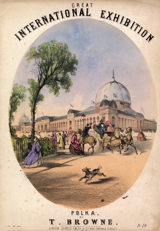 Den stora internationella utställningen (1862) av English School
