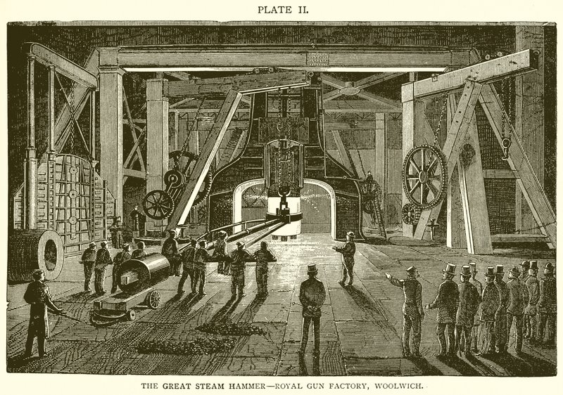 The Great Steam Hammer - Royal Gun Factory, Woolwich av English School