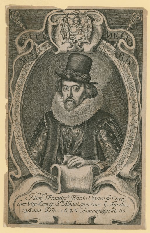 Den ärade Francis Bacon av English School