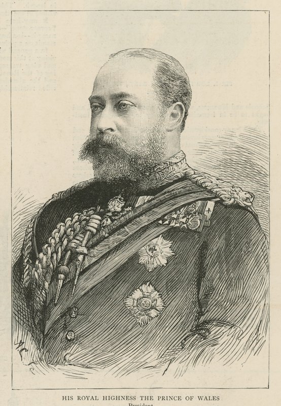 Imperial Institute: Hans kungliga höghet prinsen av Wales, president av English School