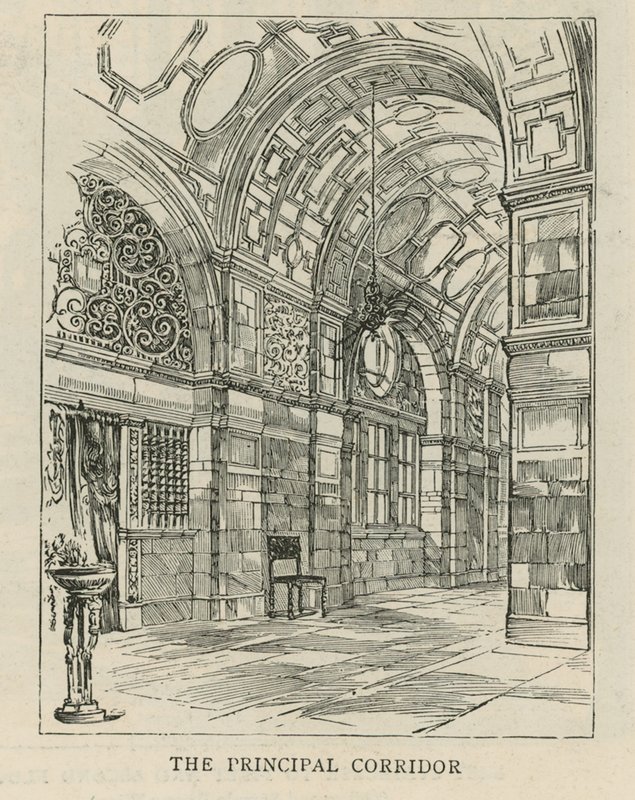 Imperial Institute: Huvudkorridoren av English School