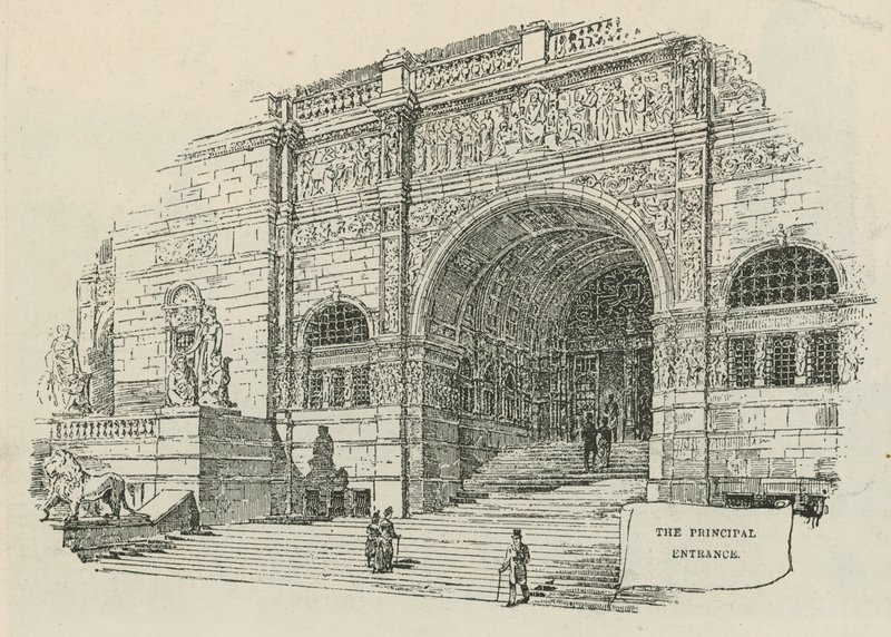 Imperial Institute: Huvudingången av English School