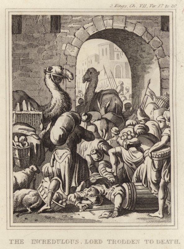 The Incredulous Lord Trodden to Death av English School