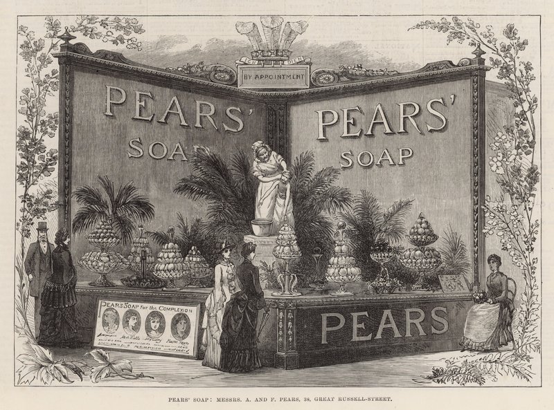 Den internationella hälsoutställningen: Pears soap av English School