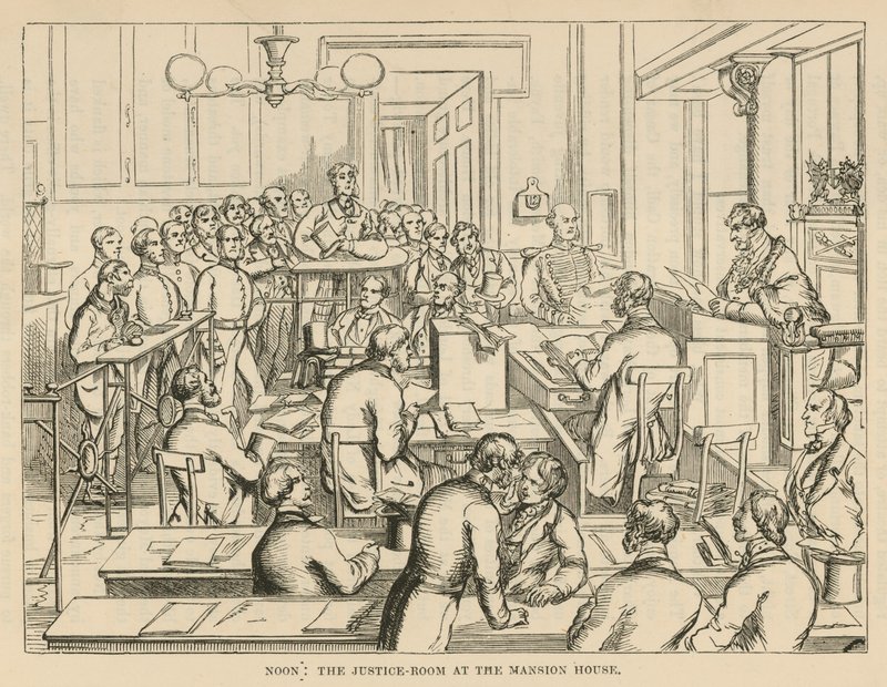 Rättviserummet på Mansion House av English School