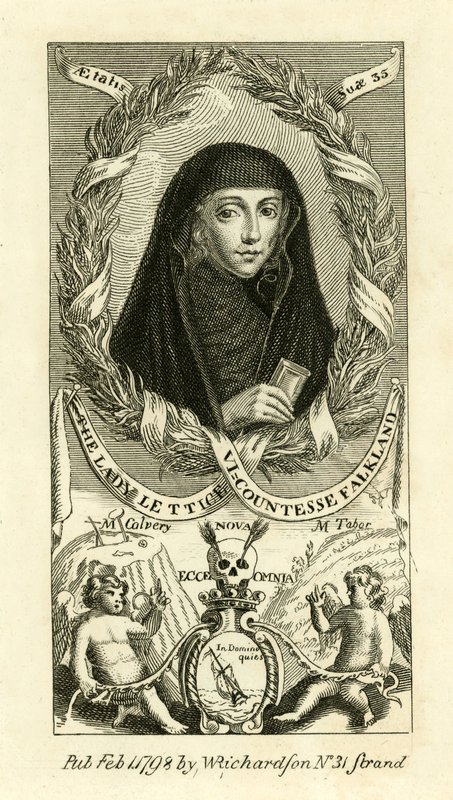 The Lady Lettice, Viscountess Falkland av English School