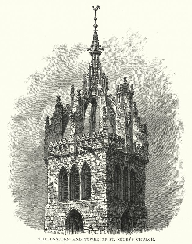 Lyktan och tornet i St Giles