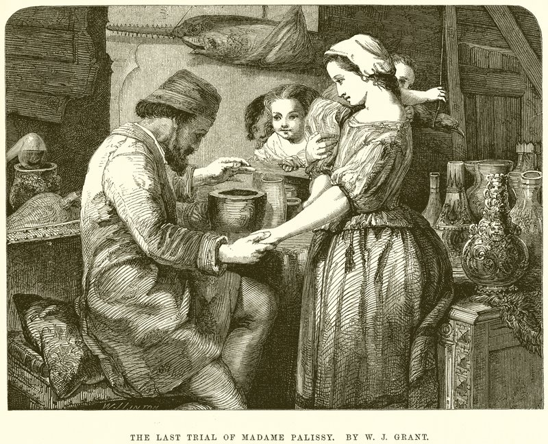 Den sista rättegången mot Madame Palissy. Av W. J. Grant av English School