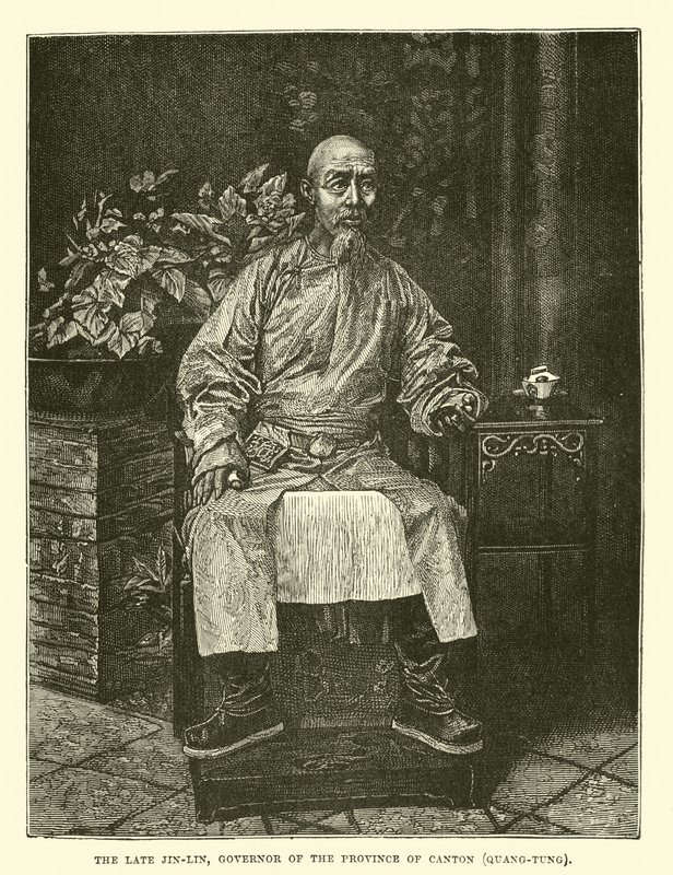 The Late Jin-Lin, guvernör i provinsen Canton, Quang-Tung av English School
