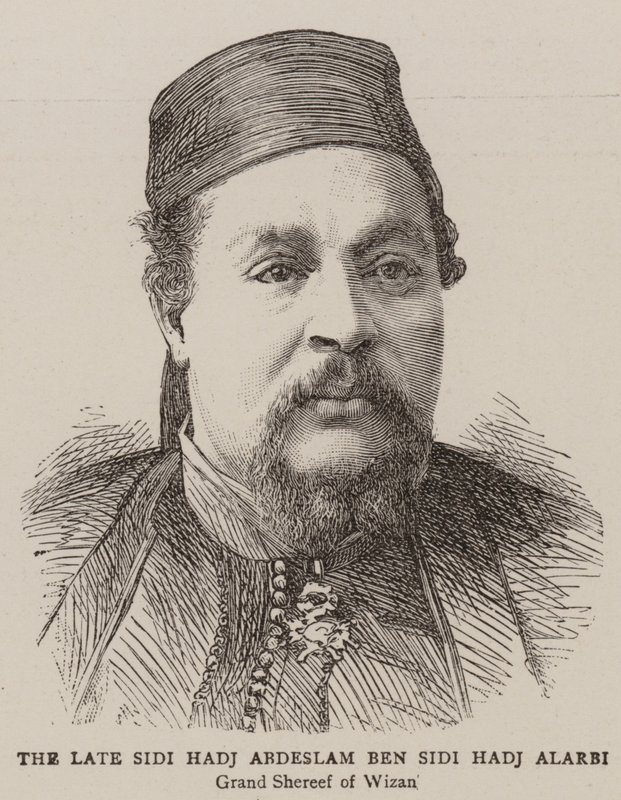 Thalat Sidi Hadj Abdessalem Ibn Sidi Hadj Al-Arabi (gravyr) av English School