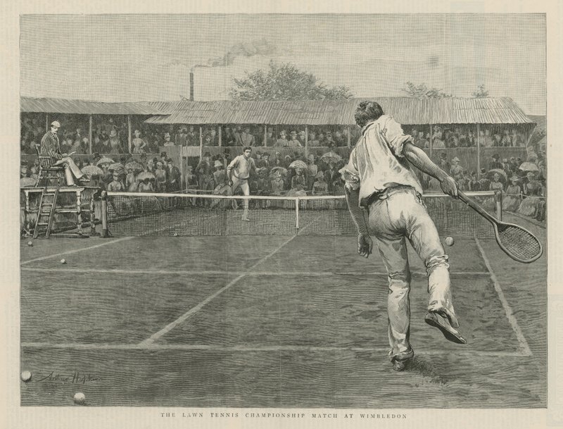 Lawn Tennis Championship-matchen i Wimbledon av English School