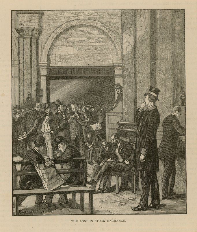 Londonbörsen av English School