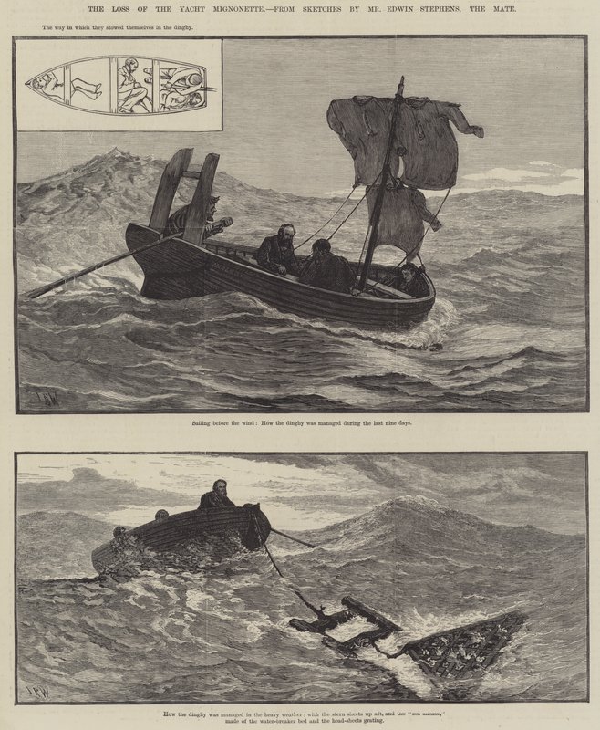 Förlusten av Yacht Mignonette av English School