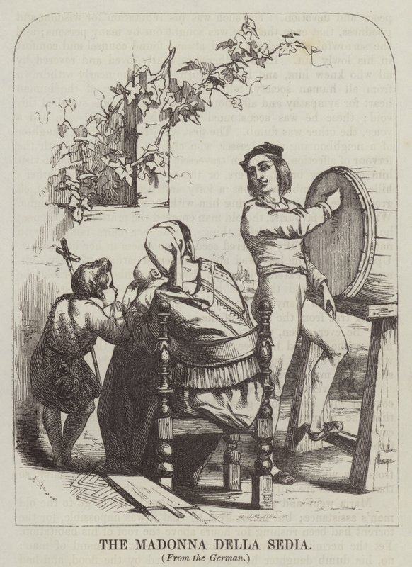 Stolens Madonna (gravyr) av English School