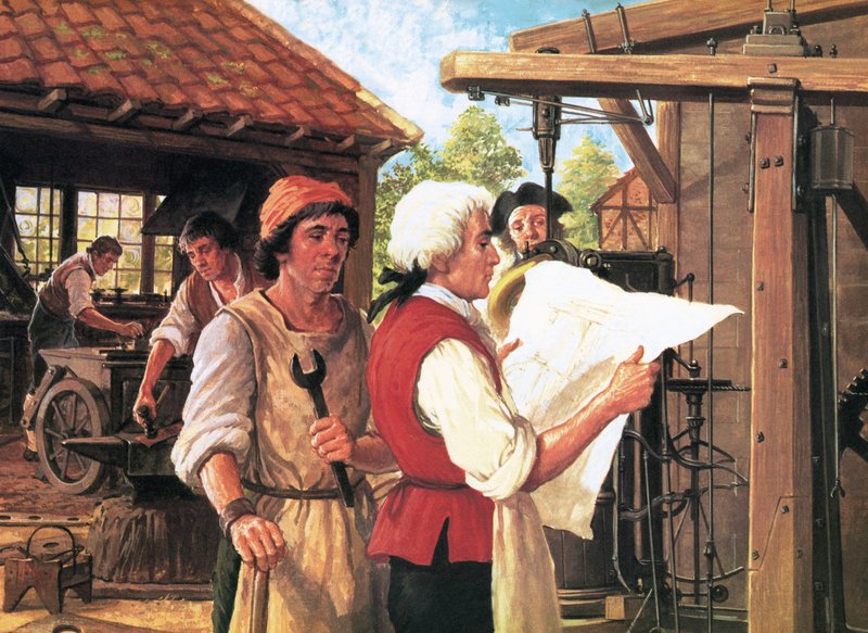 The Man and the Moment: James Watt and the Steam Revolution av English School