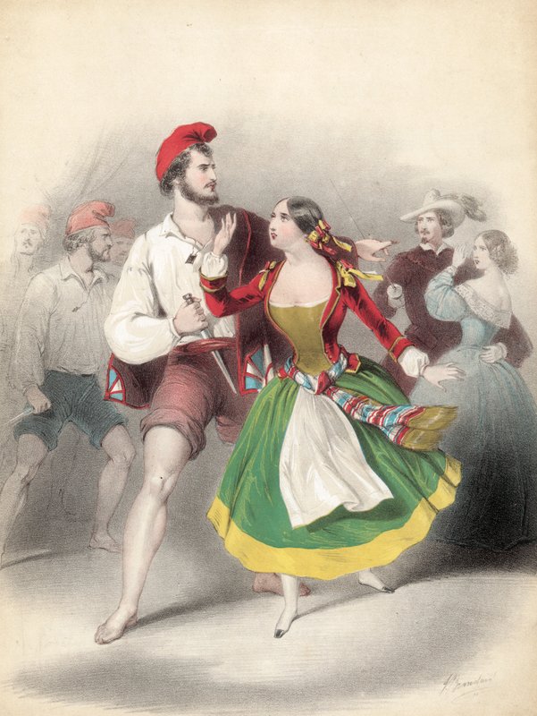 Masaniello Quadrille av English School
