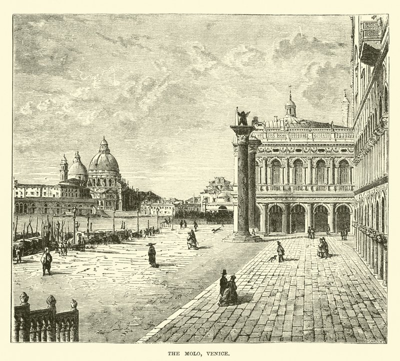 Molo, Venedig av English School