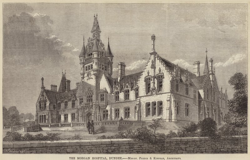 The Morgan Hospital, Dundee (gravyr) av English School