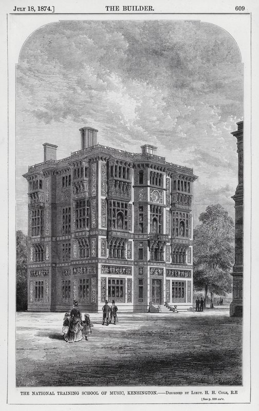 National Training School of Music, Kensington (gravyr) av English School