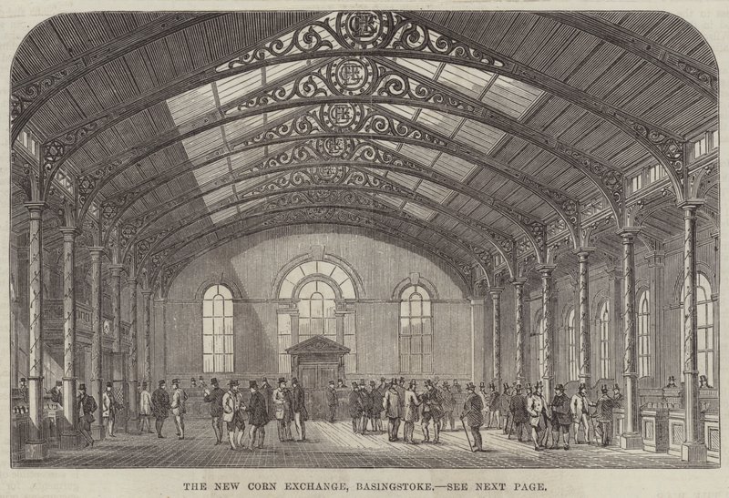 The New Corn Exchange, Basingstoke (gravyr) av English School