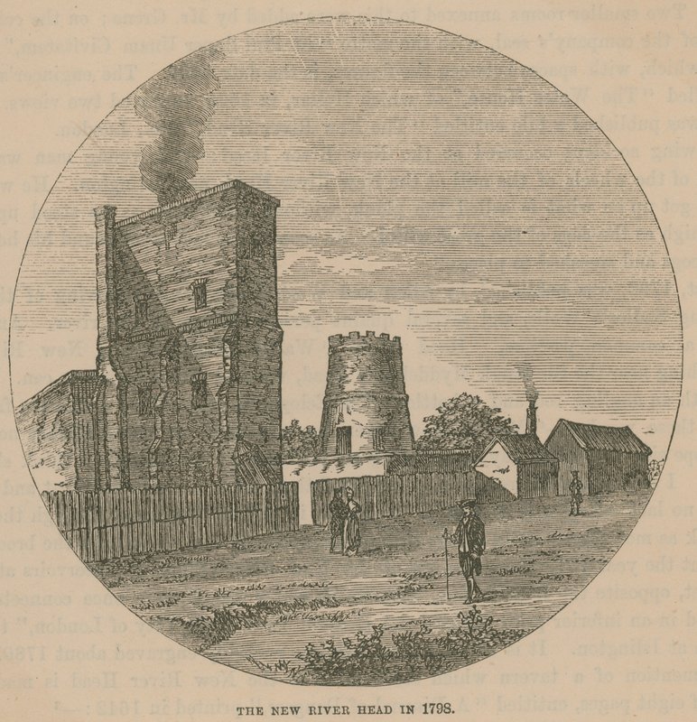 The New River Head 1798 av English School