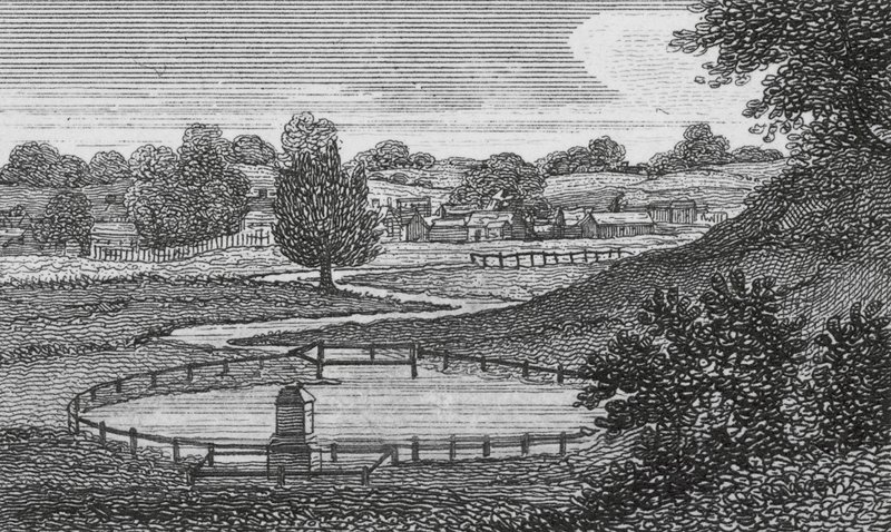 The New River, Hertfordshire (gravyr) av English School