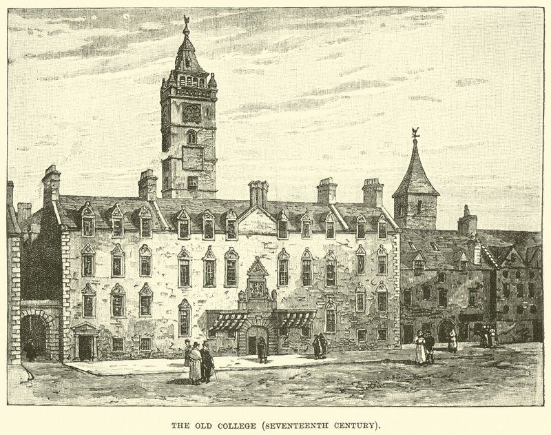 The Old College, sjuttonde århundradet av English School