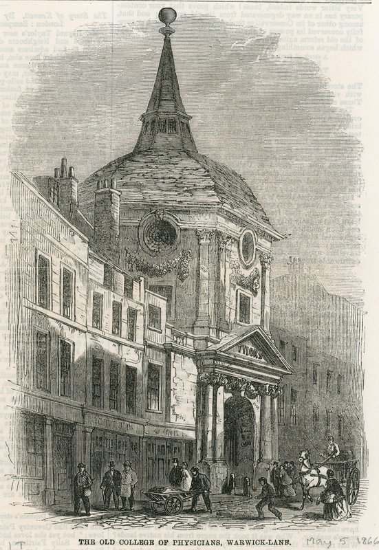 The Old College of Physicians i Warwick Lane av English School