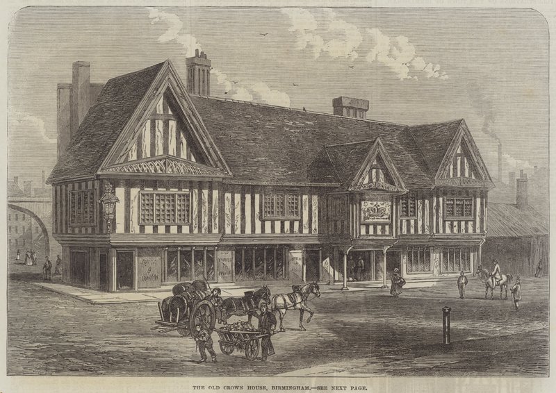 The Old Crown House, Birmingham (gravyr) av English School