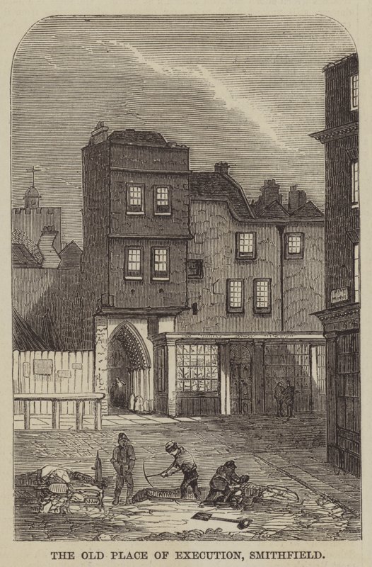 The Old Place of Execution, Smithfield (gravyr) av English School