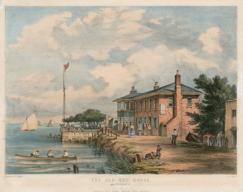 Det gamla röda huset, Battersea av English School