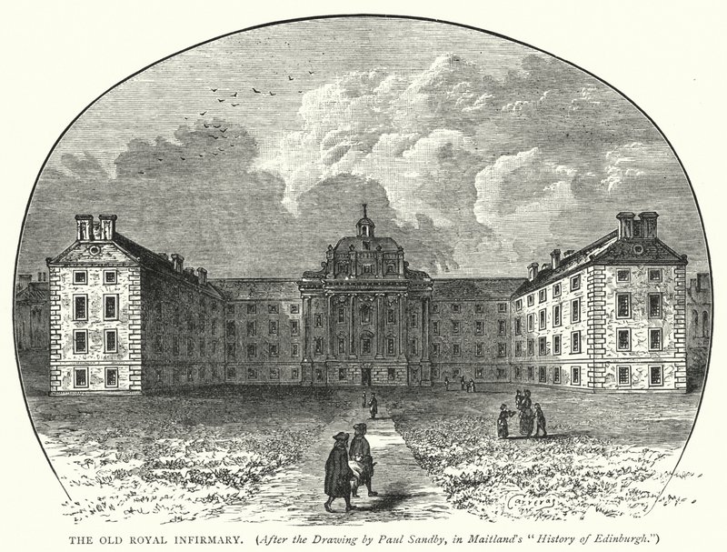The Old Royal Infirmary (gravyr) av English School